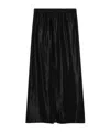 Loulou Studio Silk-blend Maxi Skirt In Black