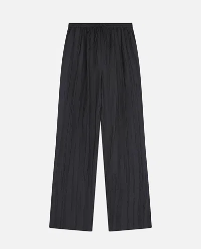 Loulou Studio Elastic Waistband Pants In Black