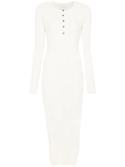 LOULOU STUDIO ELDARA MIDI DRESS