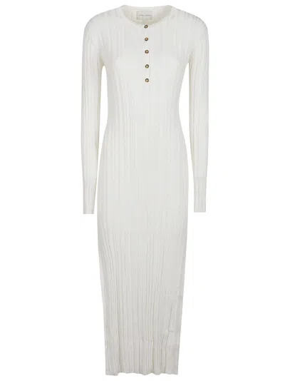 LOULOU STUDIO ELDARA RIB LONG DRESS
