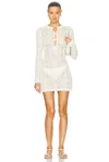 Loulou Studio Evan Dress In Ivory