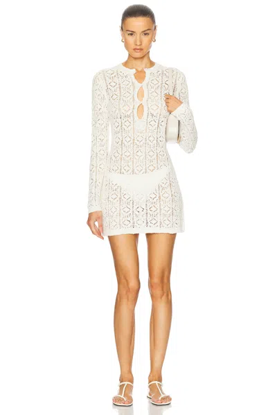 Loulou Studio Evan Dress In Ivory