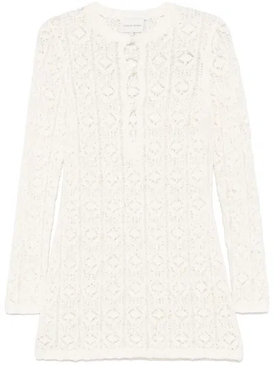 LOULOU STUDIO EVAN LACE DRESS