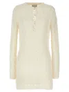 Loulou Studio Evans Dresses White In Multi