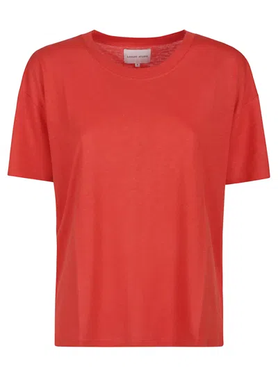 LOULOU STUDIO EZRA SHORT SLEEVED T-SHIRT