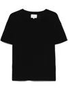 Loulou Studio T-shirt Lou Lou Studio Woman Color Black In Black
