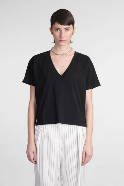 Loulou Studio Faaa T-shirt In Black