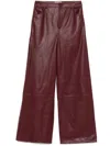 Loulou Studio Figari Trousers In 红色