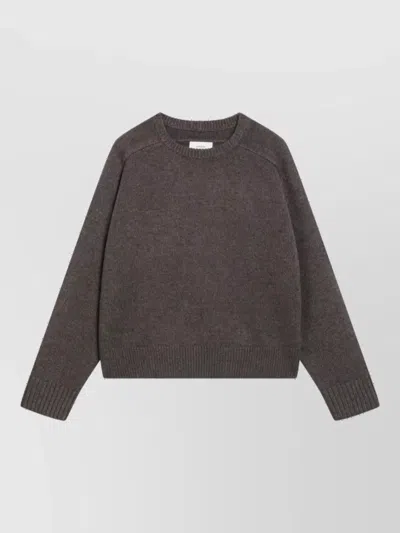 Loulou Studio Fine-knit Jumper In Gray