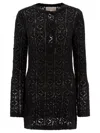 Loulou Studio Ditu Cotton Mini Dress In Black