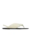 Loulou Studio Flip Flops In Nude