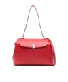 Loulou Studio Zion Shoulder Bag In Red