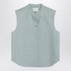 Loulou Studio Fog Grey Blouse In Blend