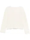 Loulou Studio Freya Sweater In White