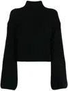 LOULOU STUDIO LOULOU STUDIO FUNNEL NECK SWEATER CLOTHING