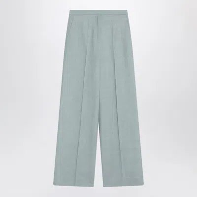 Loulou Studio Four-pockets Palazzo Pants In Light Blue