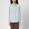 Loulou Studio Oversized Button-up Shirt In Light Blue