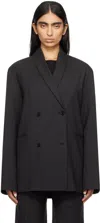 Loulou Studio Sancia Blazer And Suits In Anthracite