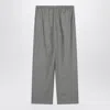 Loulou Studio Gray Wide Pants With Drawstring