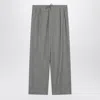 Loulou Studio Gray Wide Pants With Drawstring
