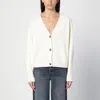 Loulou Studio Zanzibar Cardigan In White