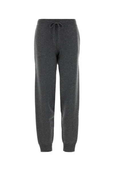 Loulou Studio Grey Cashmere Hespero Joggers In Gray
