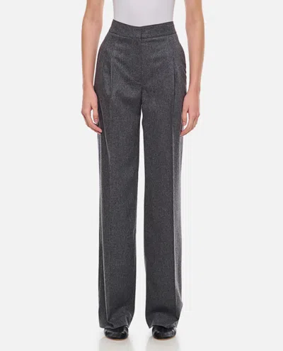 Loulou Studio Grey Wool Pant
