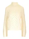 Loulou Studio Gustavia Sweater In White