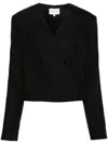Loulou Studio Habriel Blazer In Black