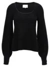 Shop Loulou Studio Hermus Sweater, Cardigans Black
