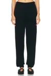 Loulou Studio Elastic Waist Sweatpants In Black