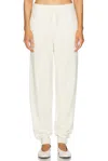 Loulou Studio Hespero Cashmere Jogger In Ivory