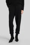Loulou Studio Hespero Lds Pants In Black Cashmere In Black