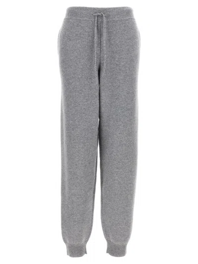 Loulou Studio Grey Hespero Shorts In Gray