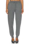 Loulou Studio Hespero Sweatpant In Slate Grey