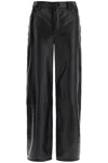Loulou Studio Figari Wide-leg Leather Pants In Black (black)