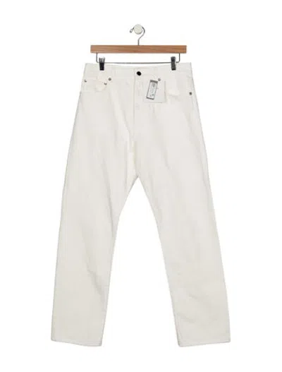 Pre-owned Loulou Studio High-rise Straight Leg Jeans W/ Tags In White