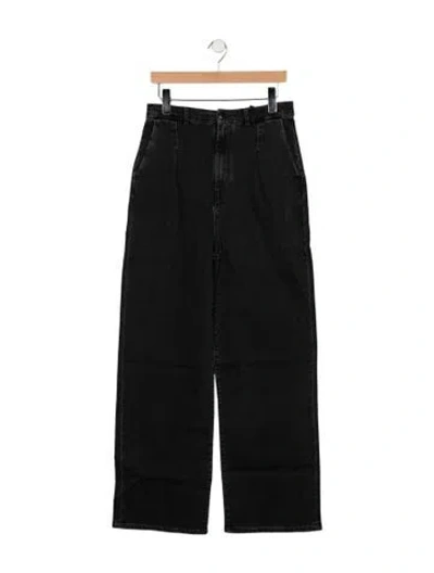 Pre-owned Loulou Studio High-rise Wide Leg Jeans W/ Tags In Blue