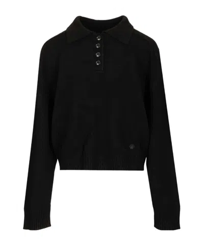 Loulou Studio Homere Lds Boxy Sweater In Black