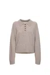 Loulou Studio Homere Sweater In Beige