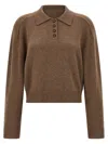 Loulou Studio Homere Sweater In Brown