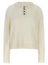 Loulou Studio Homere Cashmere Polo Sweater