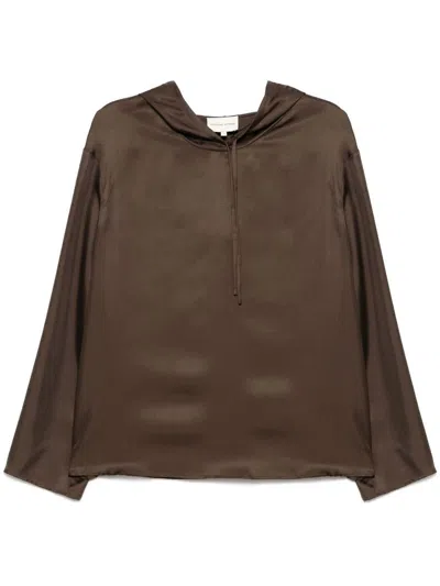 Loulou Studio Hooded Blouse Clothing
