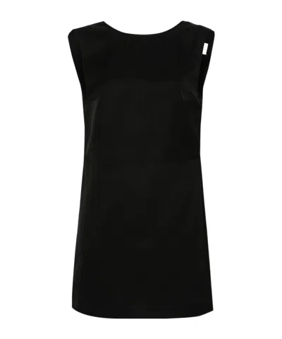 Loulou Studio Hoya Mini Dress In Black