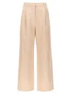 Loulou Studio Black Cotton Blend Idai Palazzo Pant