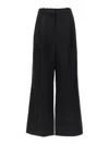 Loulou Studio Idai Pants Pleats Zipper In Black