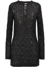 Loulou Studio Ditu Cotton Mini Dress In Black