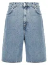 Loulou Studio Light Blue Isu Bermuda Shorts In Light Blue