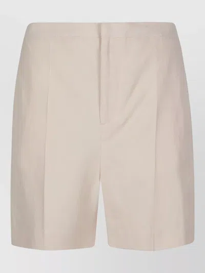 Loulou Studio Iva Shorts Tailored Style Back Pockets In Multi