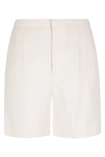 Loulou Studio Ivan Baggy Shorts In Neutral
